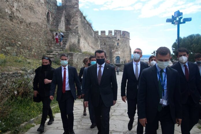 ΤΟΥΡΚΟΣ ΥΦΥΠΟΥΡΓΟΣ ΘΕΣΣΑΛΛΟΝΙΚΗ