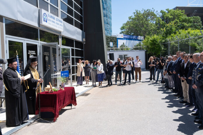 ΘΕΣΣΑΛΟΝΙΚΗ ΤΕΛΕΤΗ ΕΓΚΑΙΝΙΩΝ ΝΕΟΥ ΚΤΗΡΙΟΥ ΑΤ ΛΕΥΚΟΥ ΠΥΡΓΟΥ